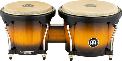 MEINL Percussion Headliner Series Wood Bongo 6 3/4" Macho & 8" Hembra - Wine Red Burst