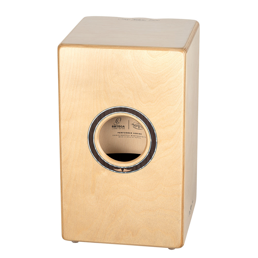 ORTEGA Performer Series Cajon Lefty - Cedar / Baltic Birch Natural