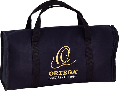 ORTEGA Percussion Series Cajon Pedal Lefty - Orange / Black + Bag