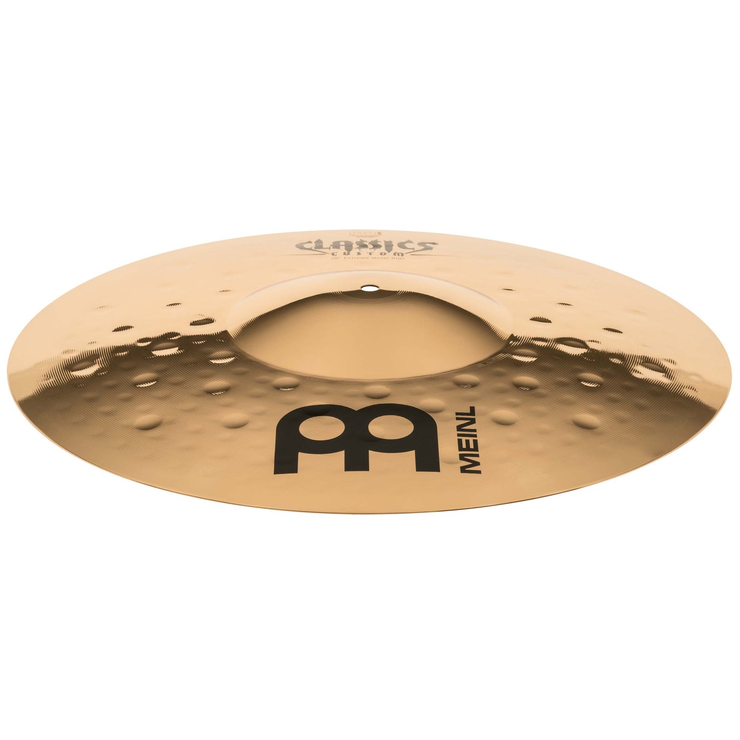 MEINL Cymbals Classics Custom Extreme Metal Cymbal Set - 14" Hihat, 18" Crash, 20" Ride