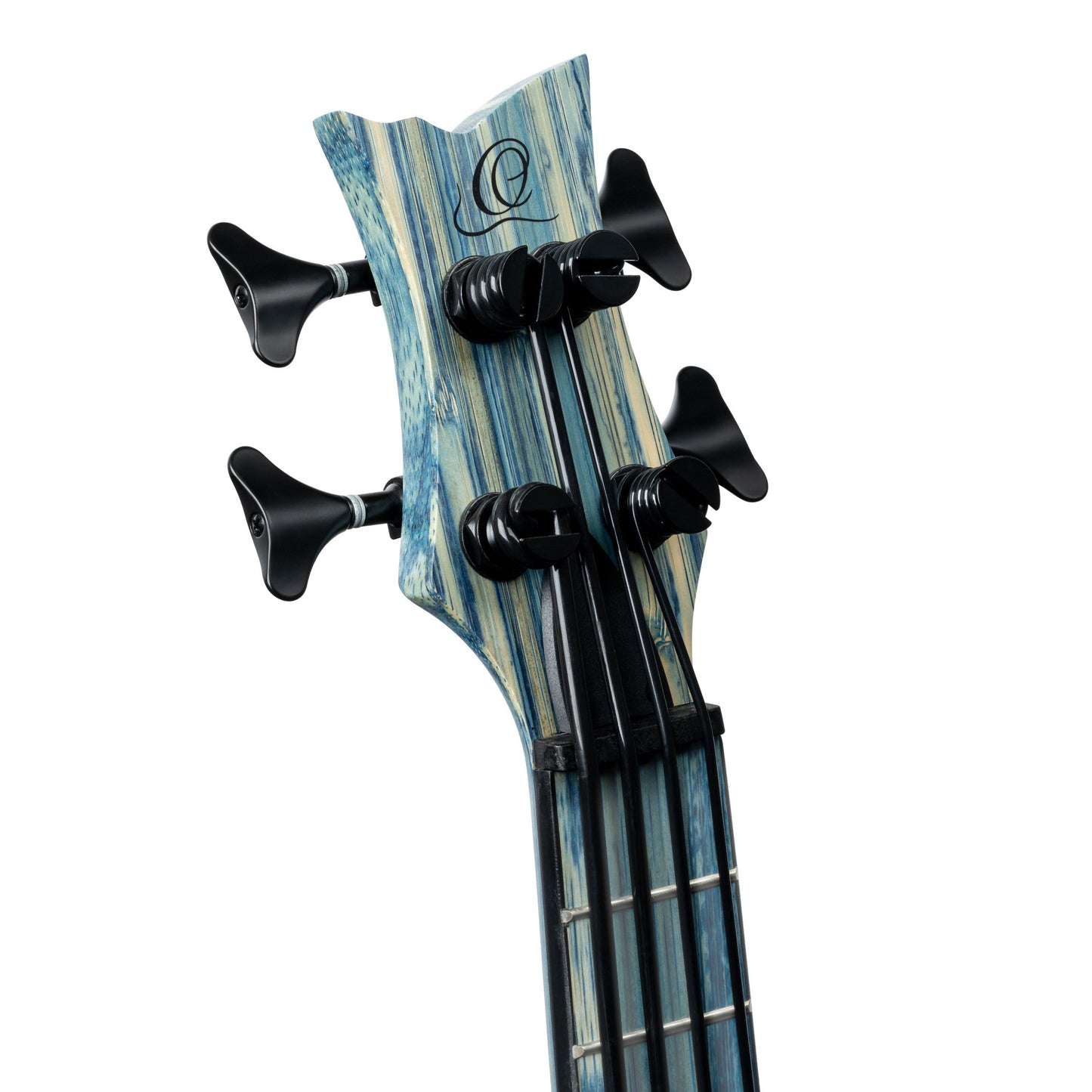 ORTEGA Bamboo Serie Short Scale Uke Bass 4 String - Solid Bamboo Stonewashed + Bag