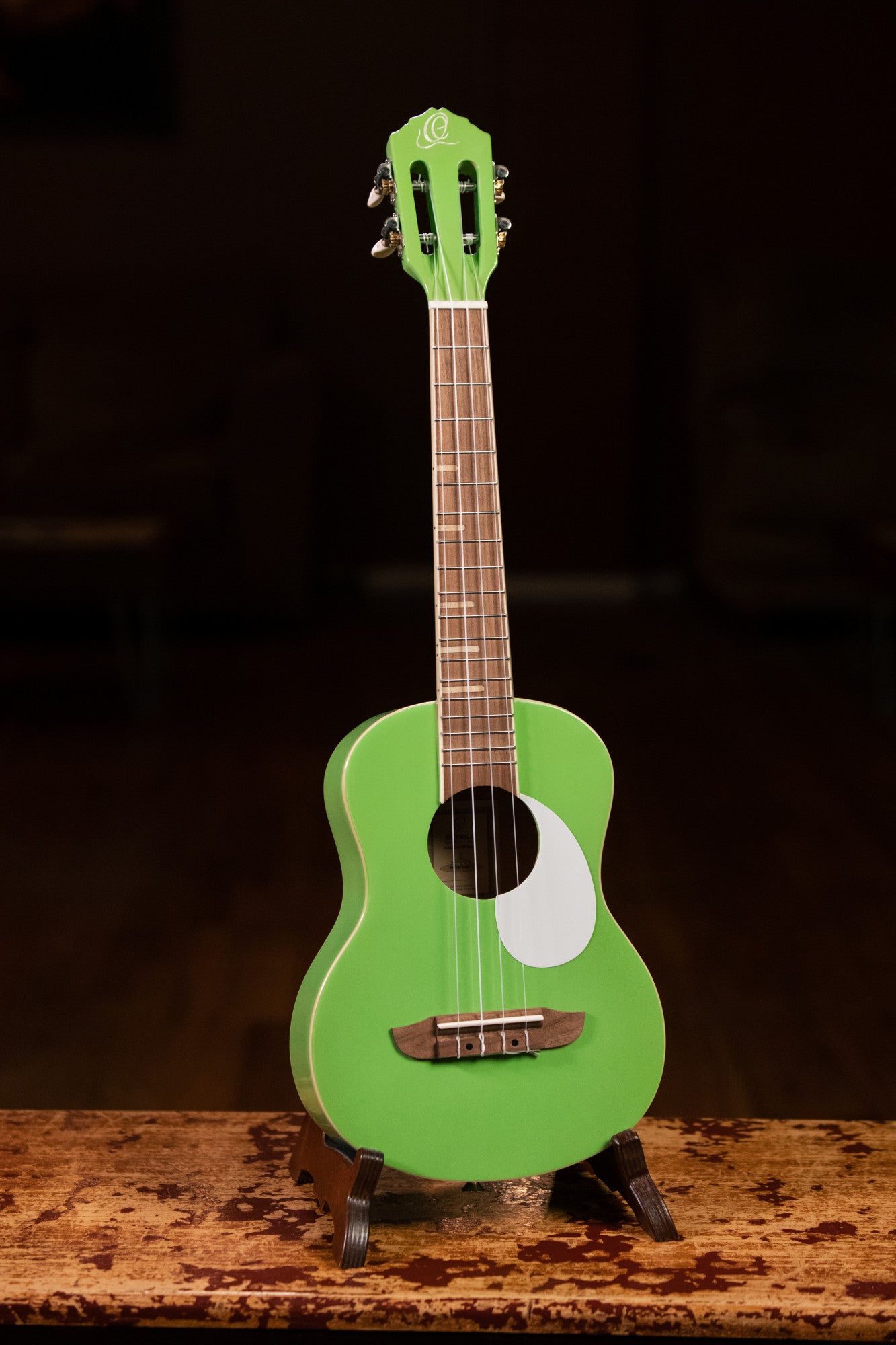 ORTEGA Gaucho Series Ukulele 4 String - Green Apple + Bag