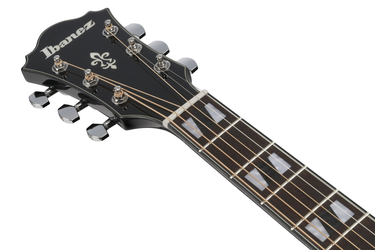 IBANEZ AE Acoustic Guitar 6-String - Transparent Black High Gloss