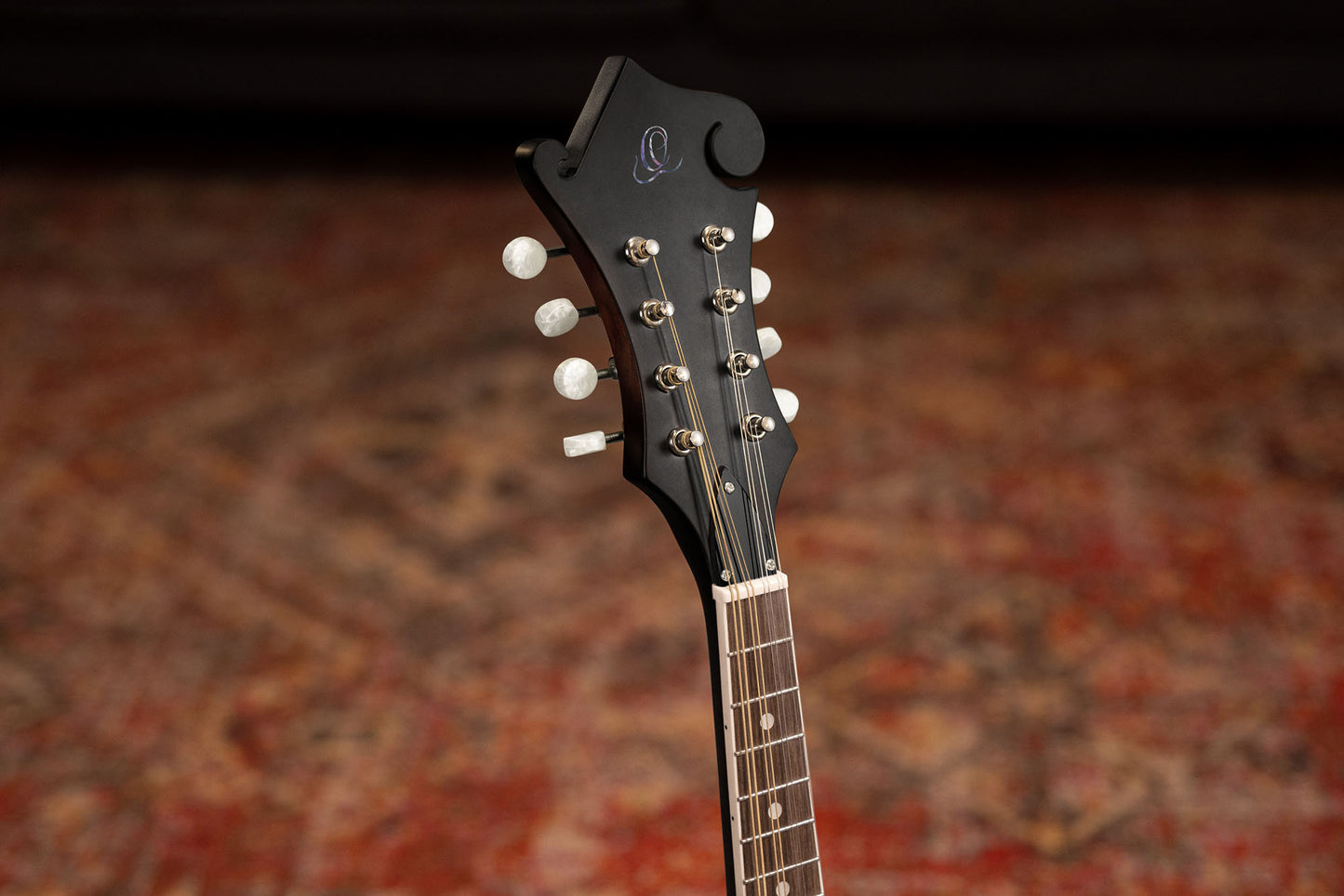 ORTEGA Americana Series F-Style Mandolin 8 String - Spruce / Maple Satin Whiskey Burst