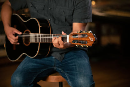 ORTEGA Family Series 7/8 Konzertgitarre 6 String - Fichte / Mahagoni + Bag
