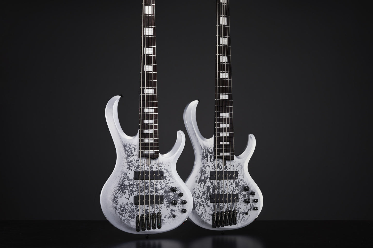 IBANEZ BTB E-Bass 6-String 25th Anniversary - Silver Blizzard Matte