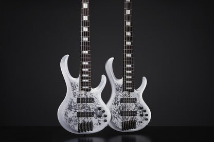 IBANEZ BTB E-Bass 6-String 25th Anniversary - Silver Blizzard Matte
