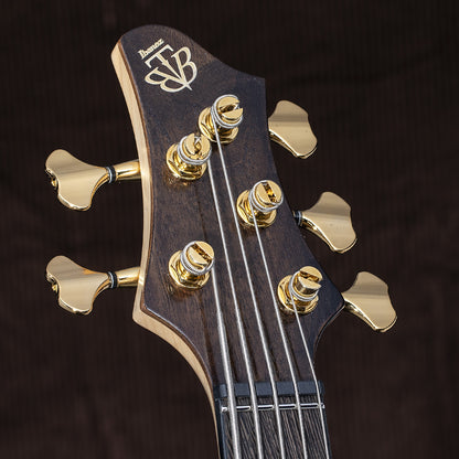 IBANEZ Premium BTB Electric Bass 5-String - Natural Shadow Low Gloss + Gig Bag