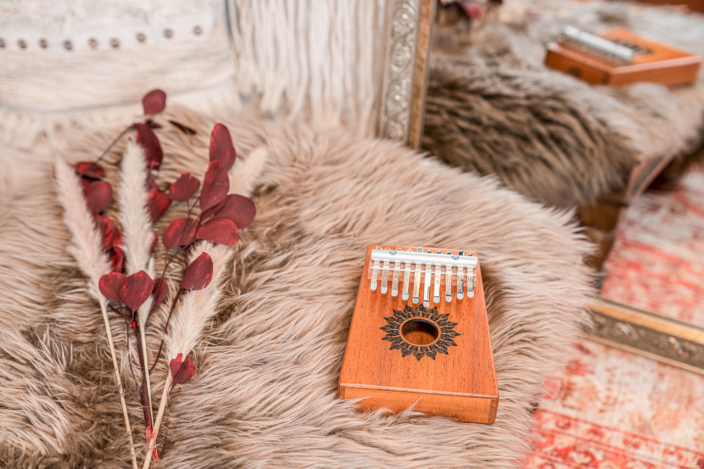 Meinl Sonic Energy Soundhole Kalimba - 10 Töne / Mahagoni