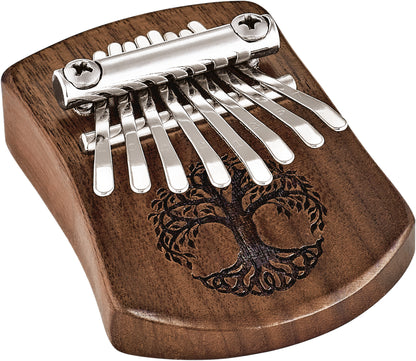 Meinl Sonic Energy Solid "Tree of Life" Mini Kalimba - 8 Töne / Schwarzes Walnussholz
