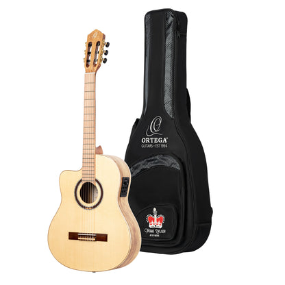 ORTEGA Thomas Zwijsen Signature Konzertgitarre 6-String Lefty + Softcase