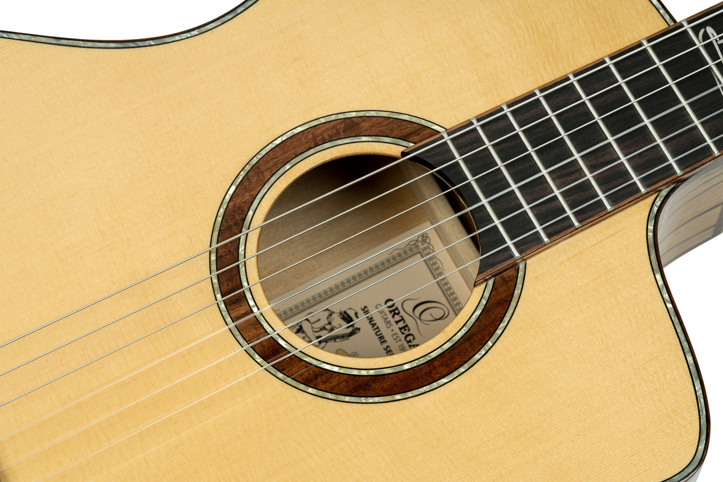 ORTEGA Billy Watman Signature Nylon String Gitarre 6 String