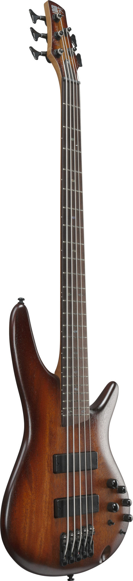 IBANEZ SR E-Bass 5-String - Mahogany Brown Burst Low Gloss