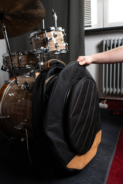 MEINL Cymbals Classic Woven Cymbal Bag - 22” Black