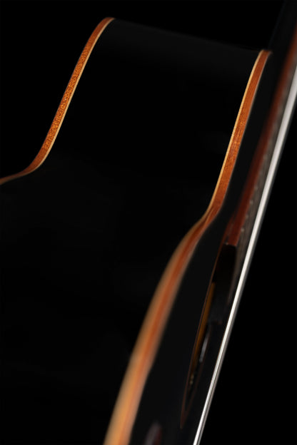 ORTEGA Family Series 3/4 Classical Guitar 6 String - Spruce / Mahogany Black + Gig Bag