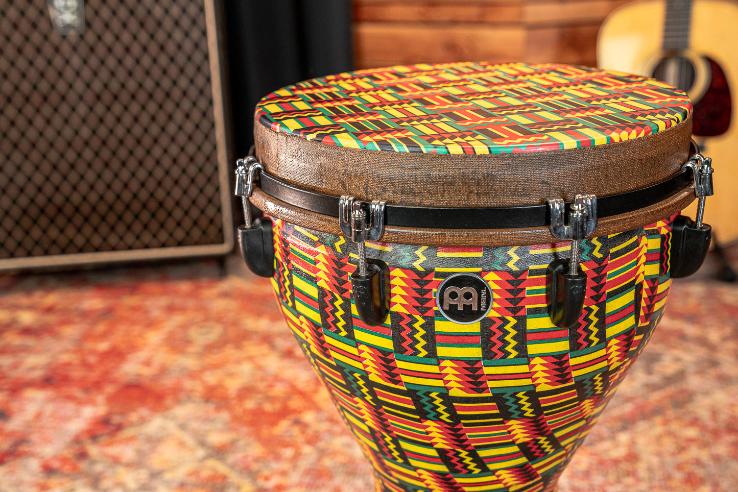 MEINL Percussion Jumbo Djembe 14" - Simbra/Designer Head