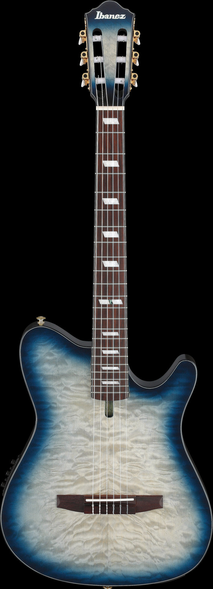 IBANEZ FRH Nylon-Saiten-Gitarre 6-String - Cosmic Blue Starburst Low Gloss