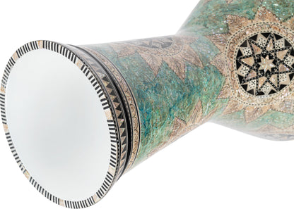 MEINL Percussion Artisan Edition Series Doumbek 9" - Mosaic Queen