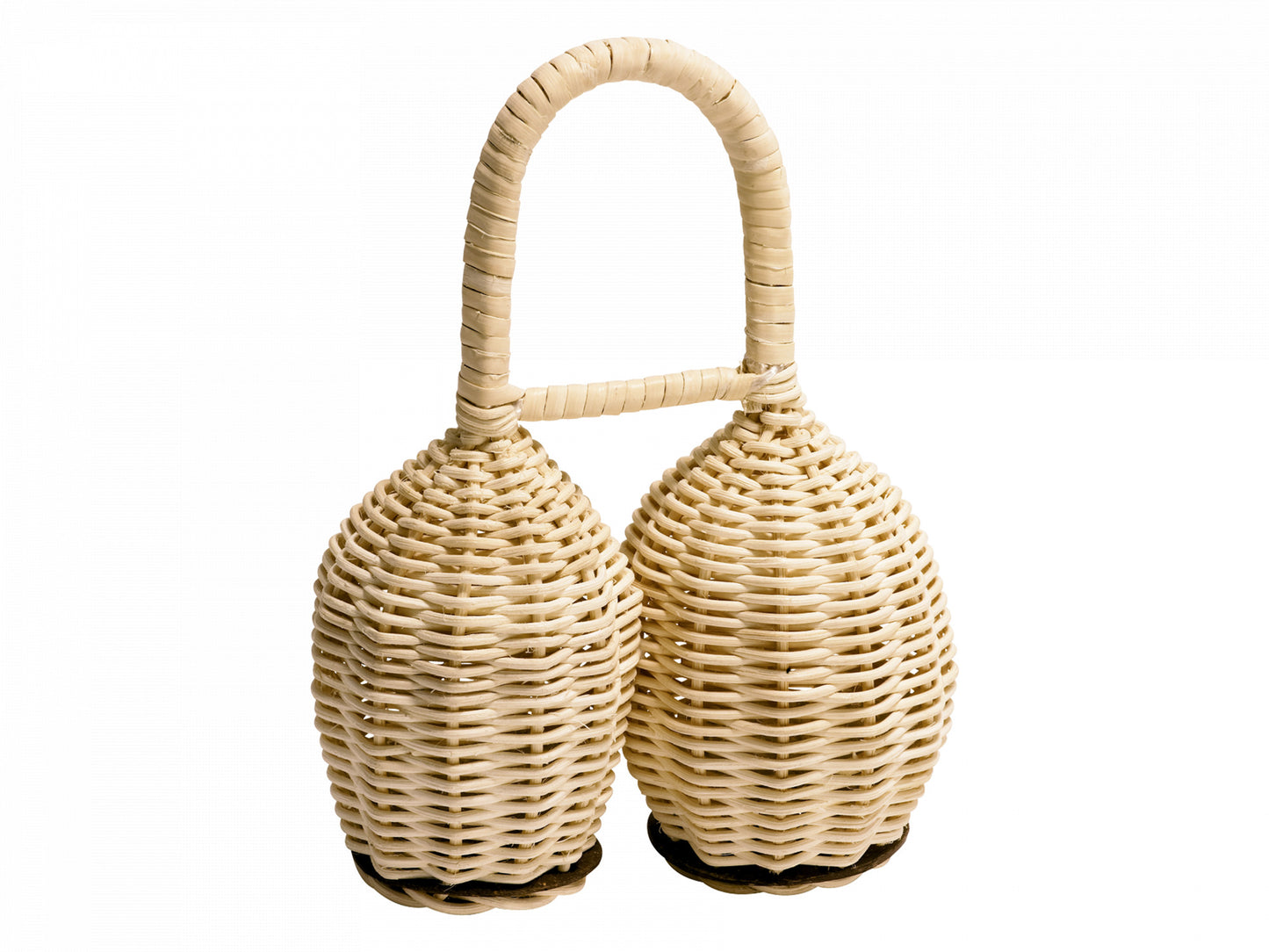 MEINL Percussion Double Shaker - Coconut Bottom