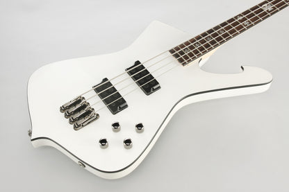 IBANEZ Sharlee D'Angelo Signature E-Bass 4-String - Pearl White + Koffer