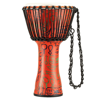 MEINL Percussion Travel Series African Djembe 10" - Pharaoh's Script