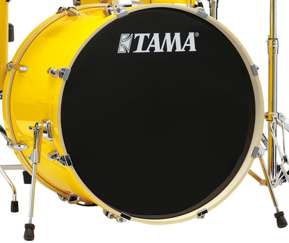 TAMA Imperialstar Bass Drum 18" x 14" - Electric Yellow/Chrom HW