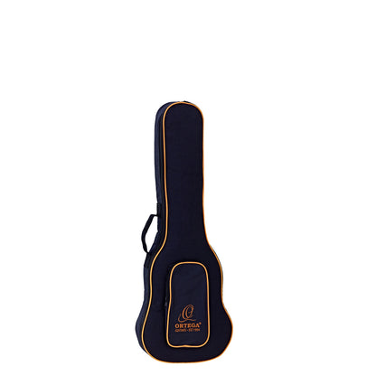 ORTEGA Economy Series Bariton-Ukulele-Bag - Black/Orange