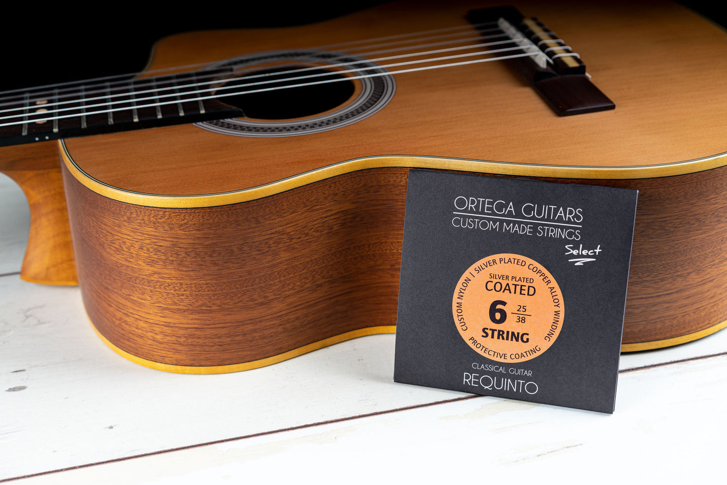 ORTEGA Custom Made Strings Select String Set - Requinto Gitarre 6 String