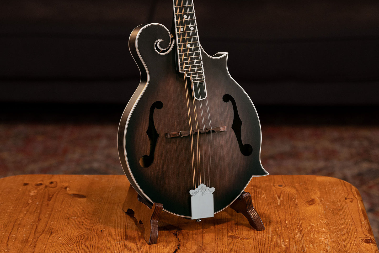 ORTEGA Americana Serie F-Style Mandolin 8 String - Spruce / Maple Satin Whiskey Burst