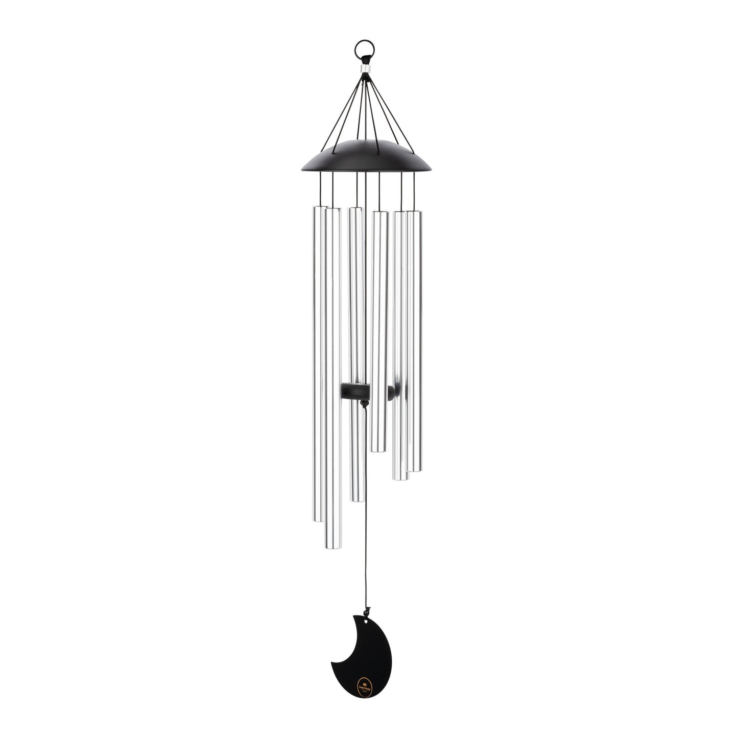 Meinl Sonic Energy Moon Meditation Chime 32"/80 cm - 432 Hz - Runder Bogendeckel/Silber