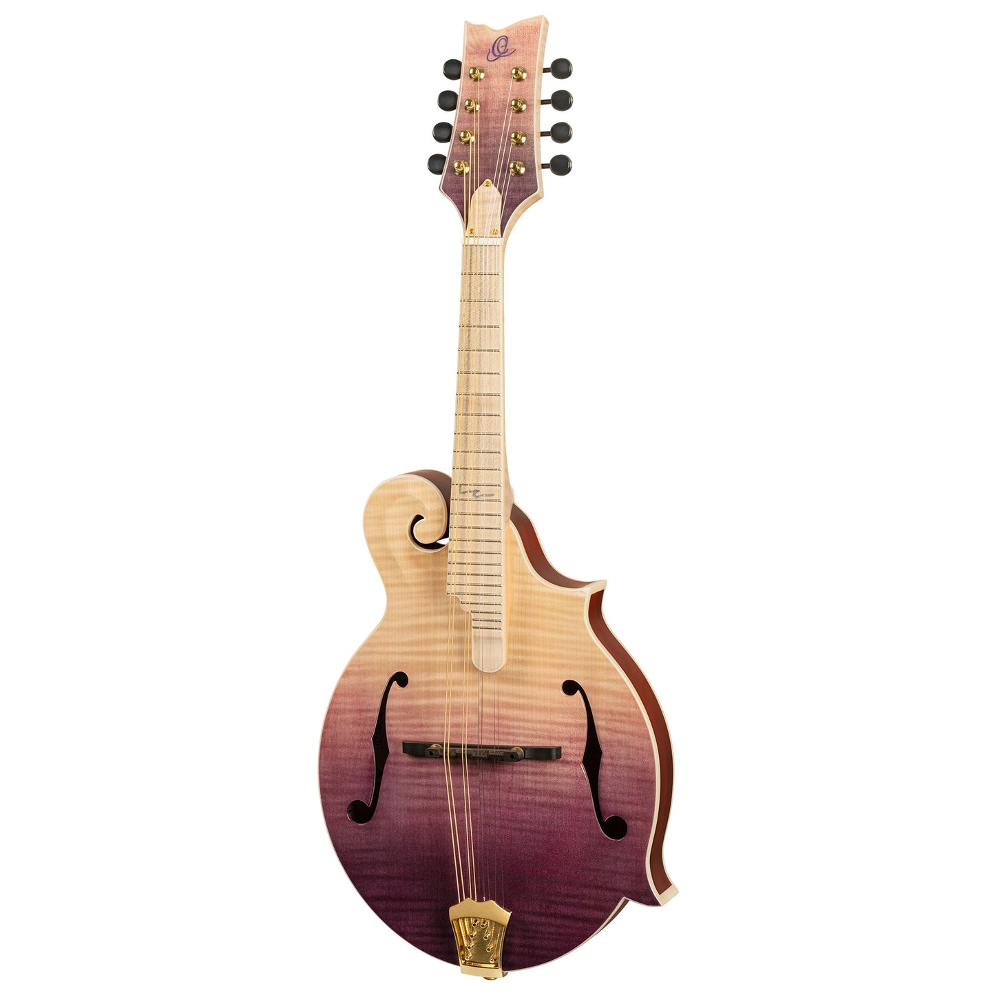 ORTEGA Americana Series F-Style Mandoline + Croco Leder Koffer