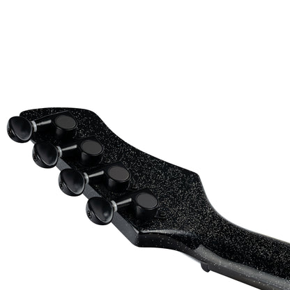 ORTEGA Horizon Serie Konzert Ukulele 4 String - Black Sparkle + Bag