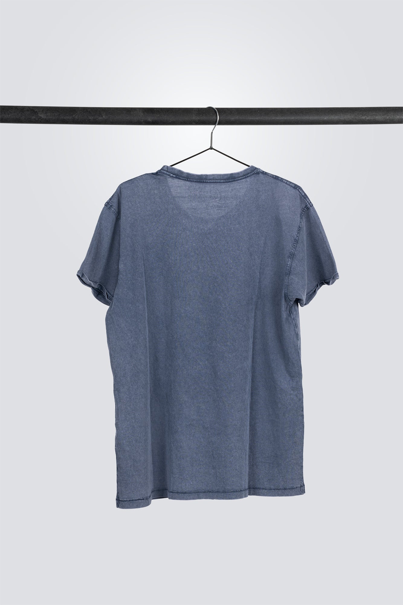 ORTEGA Americana Guitar T-Shirt - Vintage Washed Blue/L