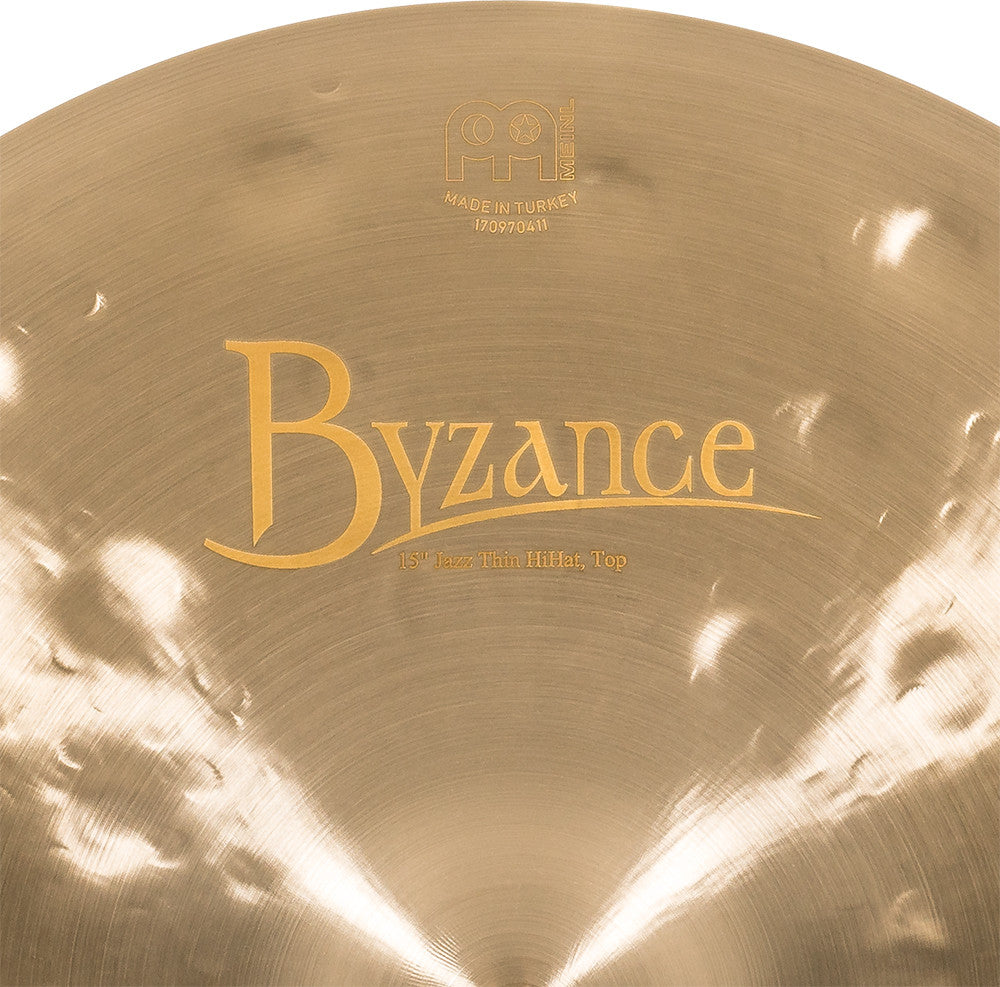MEINL Cymbals Byzance Jazz Thin Hihat - 15"