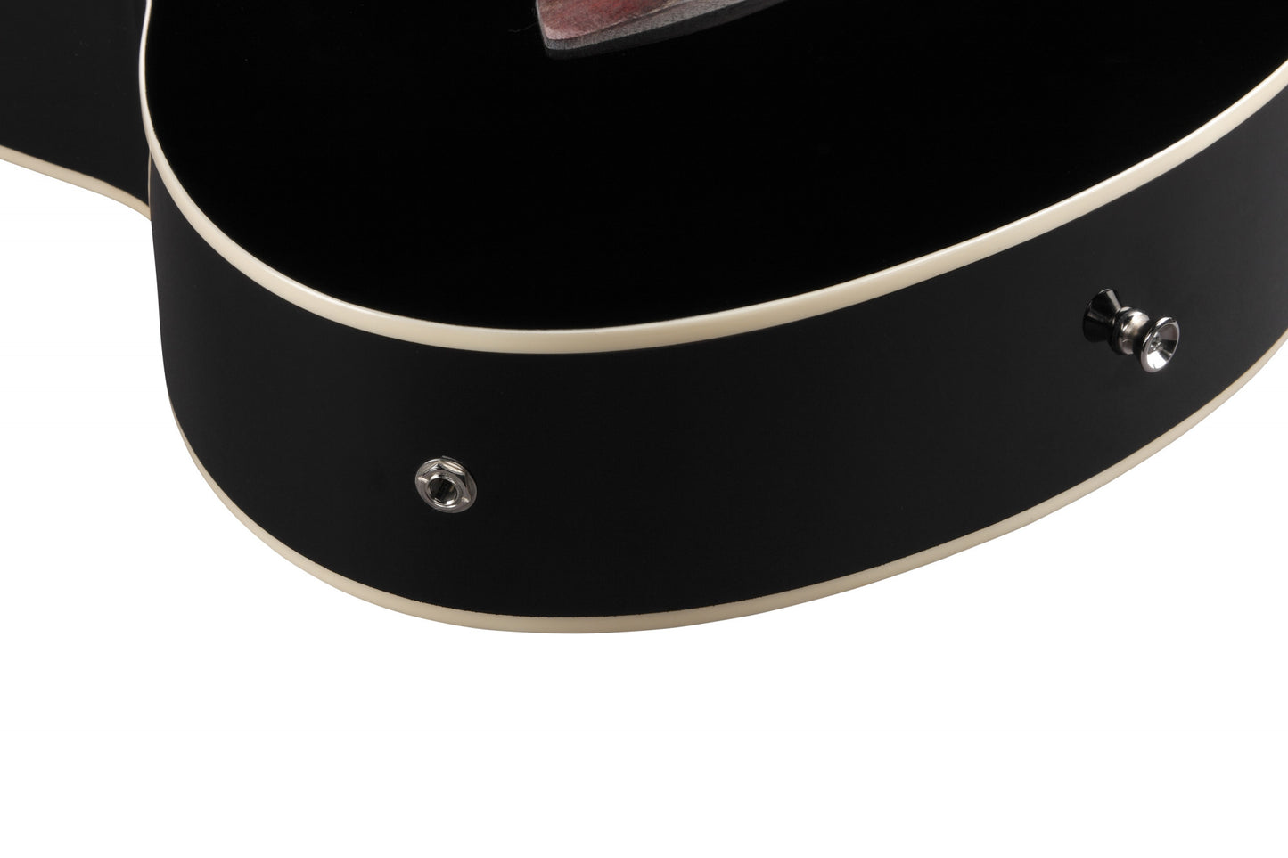 IBANEZ Talman Akustikgitarre Doppel Cutaway Preamp 6 String Lefty - black
