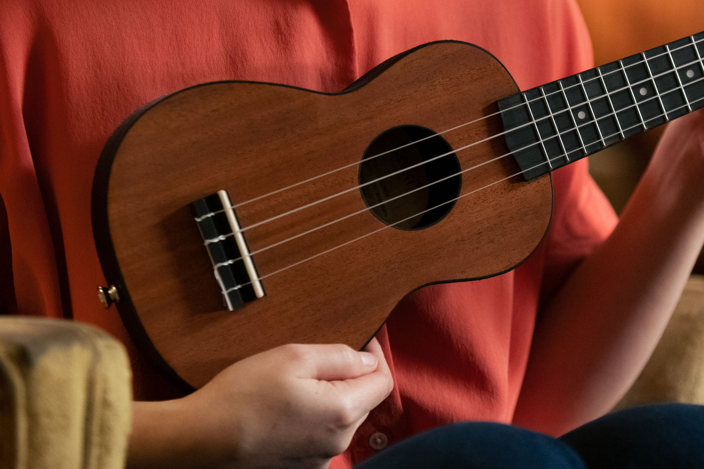KEIKI K2 Serie Sopran Ukulele Set - Agathis / Mahogany Natural