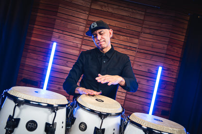MEINL Percussion Artist Series Roberto Serrano Conga 11 3/4" /REMO® Fiberskyn Heads - Pearl White