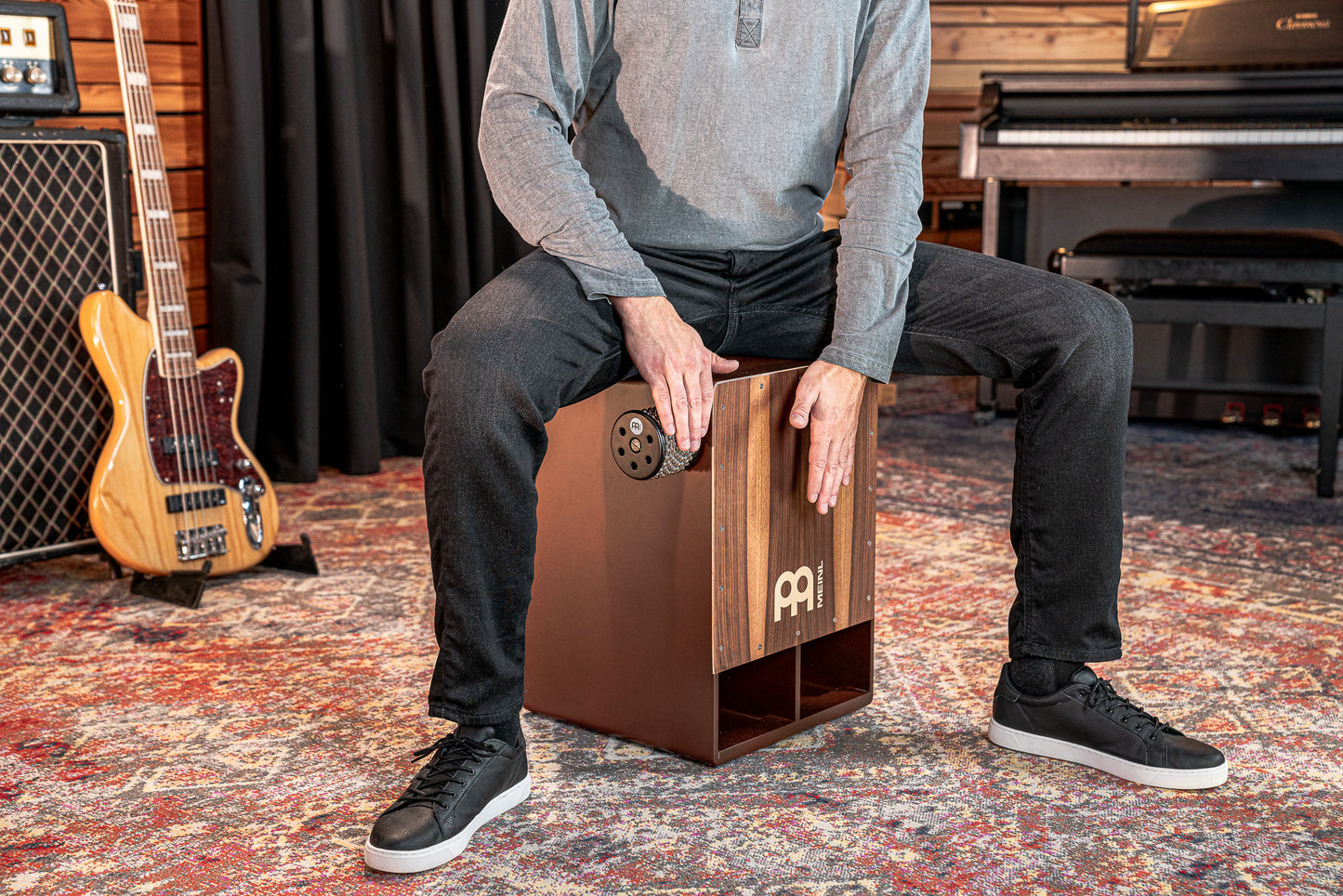 MEINL Percussion Cajon Turbo Cabasa - Small Size