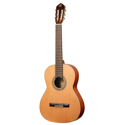 ORTEGA Traditional Series 4/4 Konzertgitarre 6-String, linkshänder + Pro Gigbag