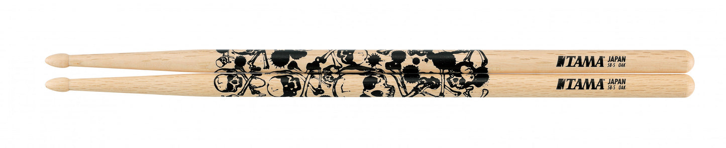 TAMA Sticks of Doom Series Drumsticks - 5B-S - Natural
