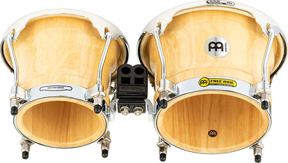 MEINL Percussion Professional Series Wood Bongo 7" Macho & 8 1/2" Hembra - Natural