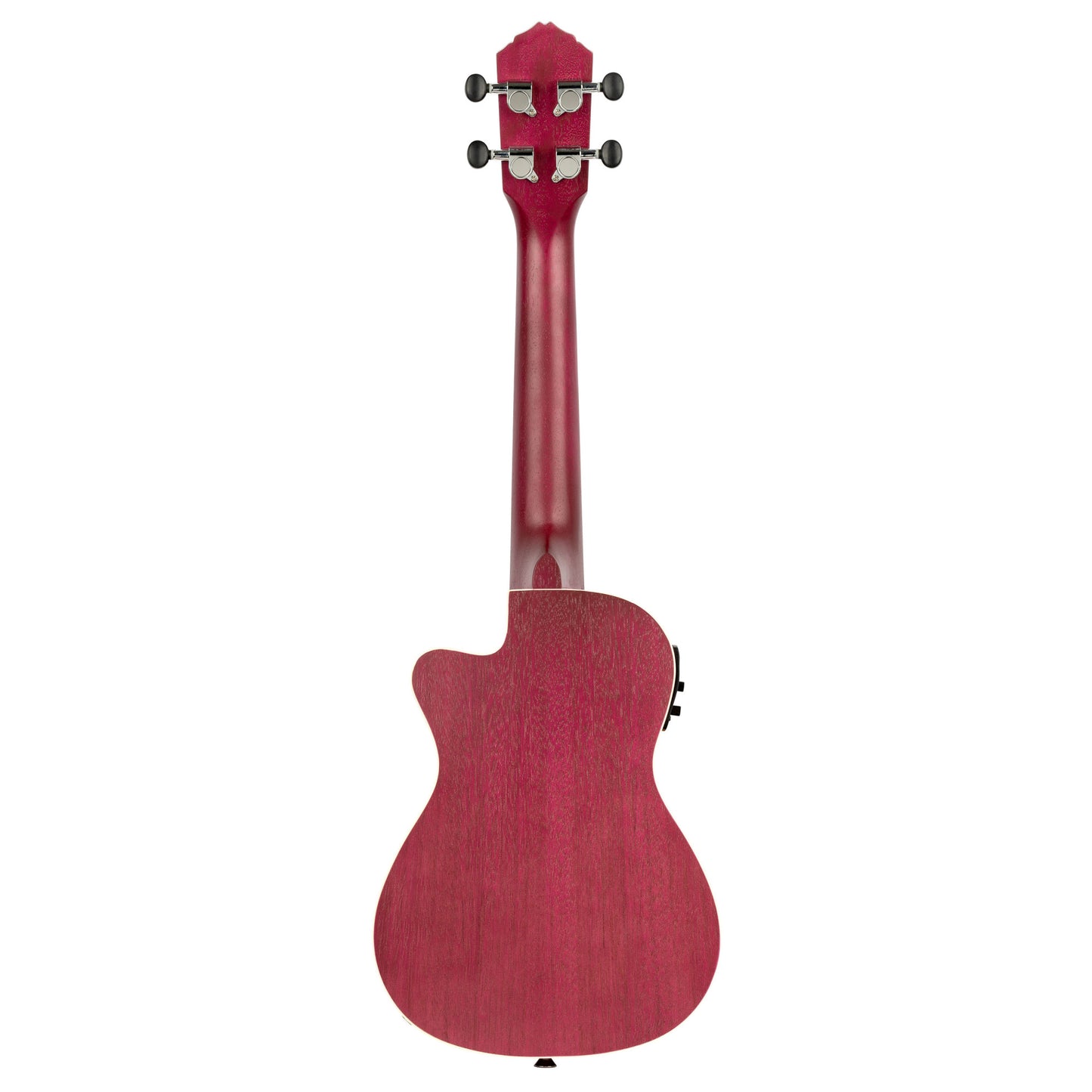 ORTEGA Earth Serie Konzert Preamp Ukulele 4 String - Raspberry Red