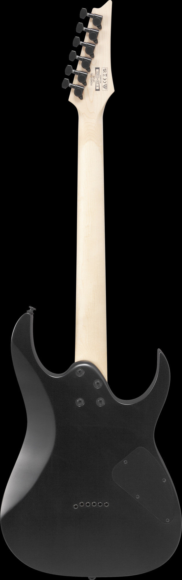 IBANEZ RG E-Gitarre 6-String Lefty - Black Flat