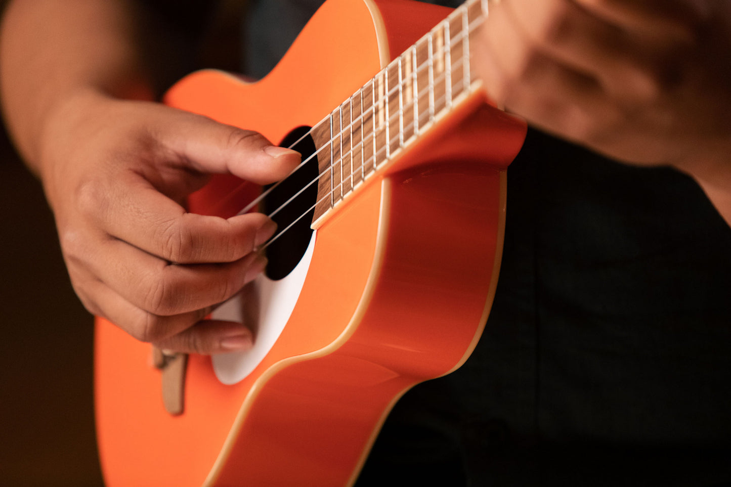 ORTEGA Gaucho Series Ukulele 4 String - Ortega Orange + Bag
