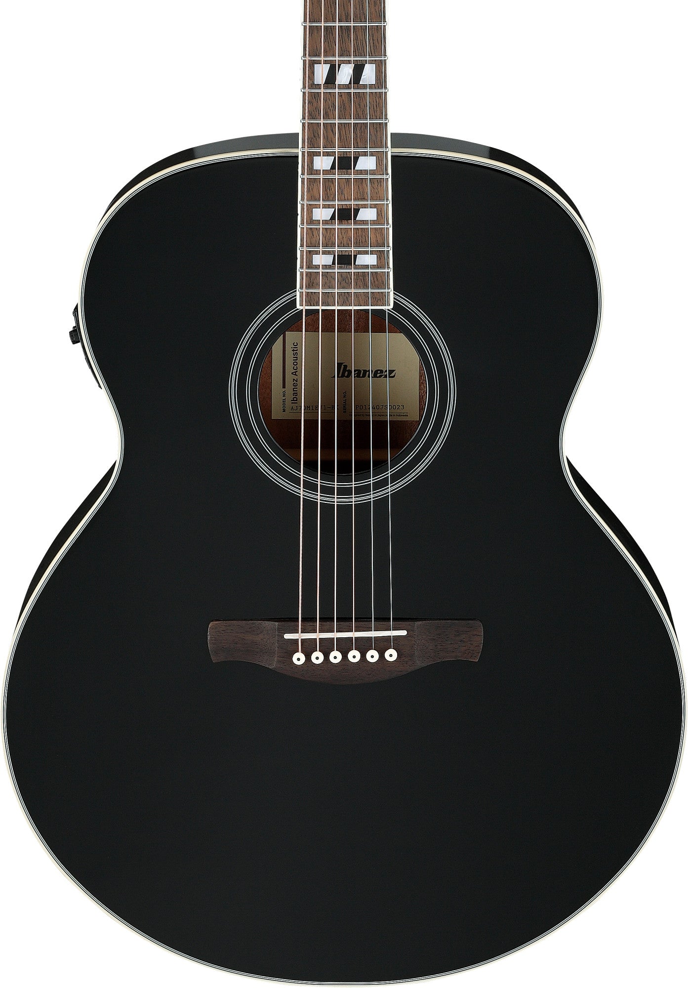 IBANEZ AJ Akustikgitarre 6-String - Black High Gloss