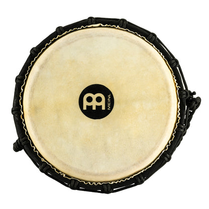 MEINL Percussion Headliner Rope Tuned Black River Series Djembe - 8"