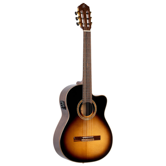 ORTEGA Performer Series 4/4 Konzertgitarre 6-String - Tobacco Sunburst + Gig Bag