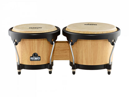 NINO Percussion Wood Bongo - 6 1/2" & 7 1/2"
