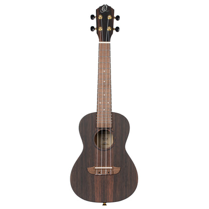 ORTEGA Timber Serie Konzert Ukulele 4 String Lefty - Ebony Natural + Bag