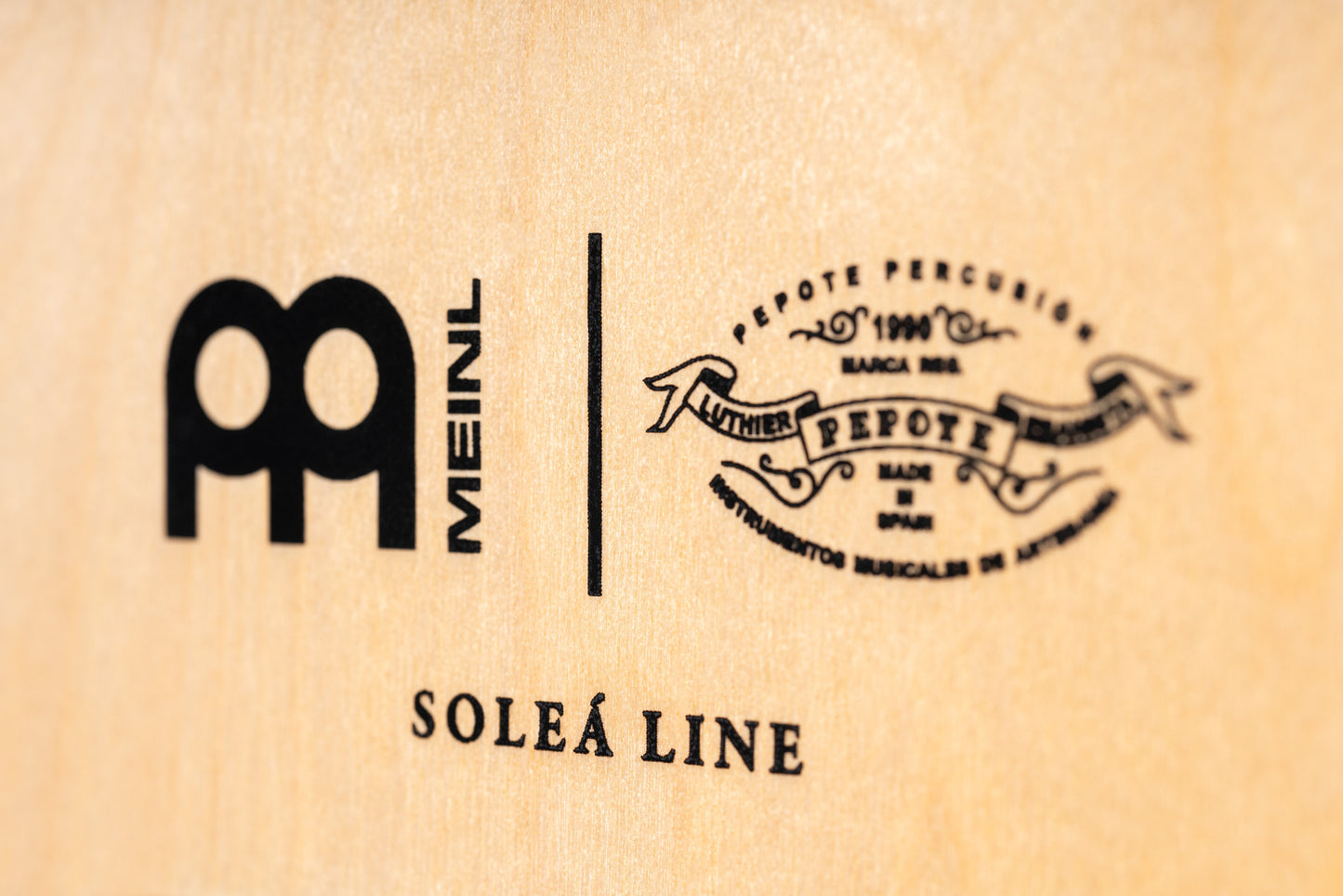 MEINL Percussion Artisan Edition Series String Cajon Soleá Line - Espresso Burst